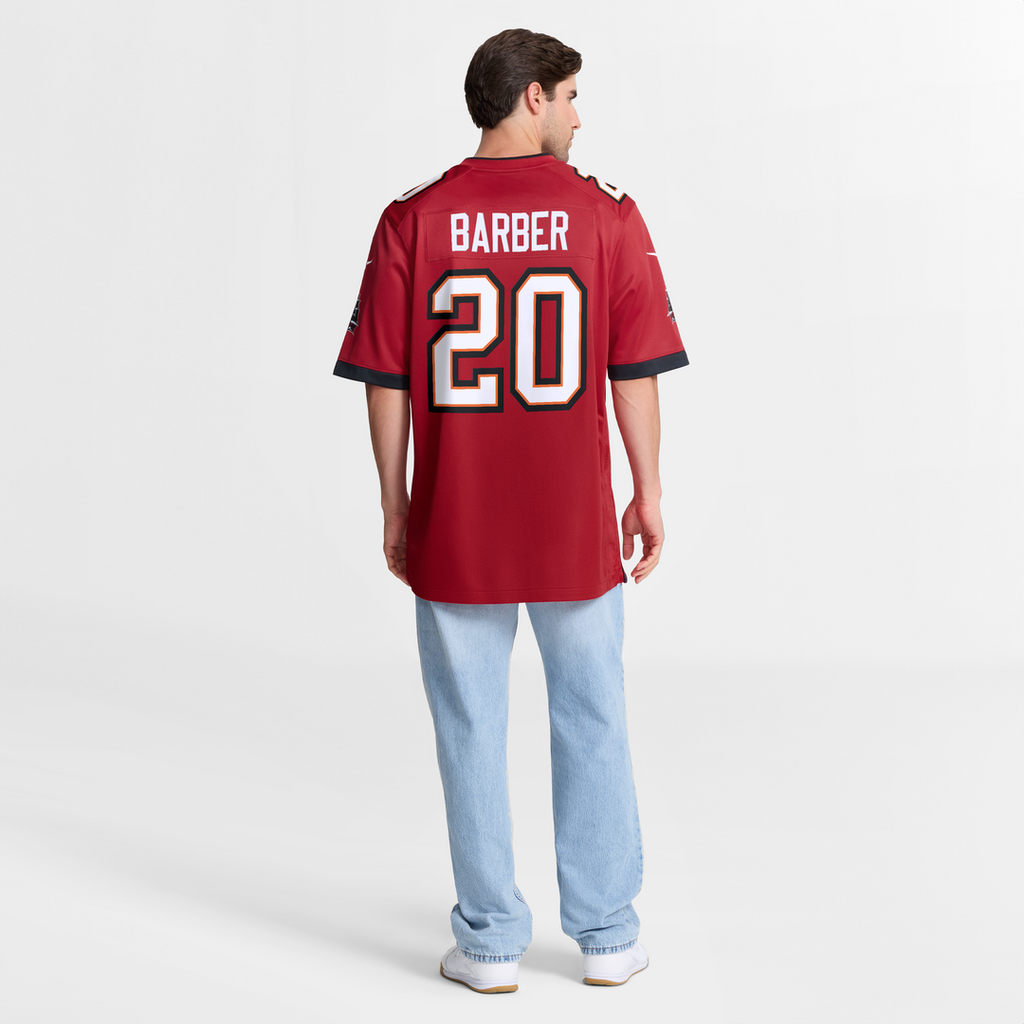 Tampa Bay Buccaneers Ronde Barber Nike Game Retired Player Jersey - Red