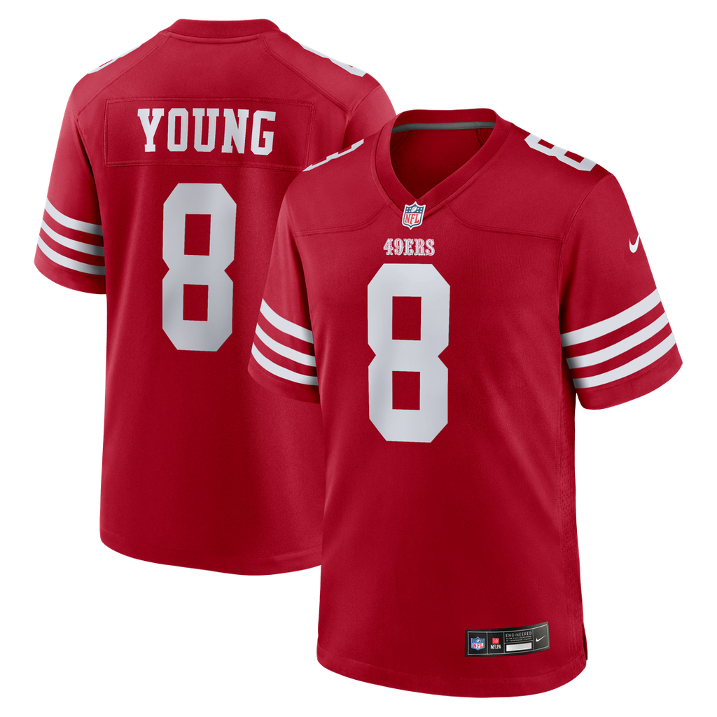 San Francisco 49ers Steve Young Nike Retired Player Game Jersey - Scarlet