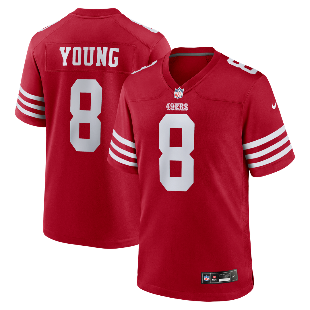 San Francisco 49ers Steve Young Nike Retired Player Game Jersey - Scarlet