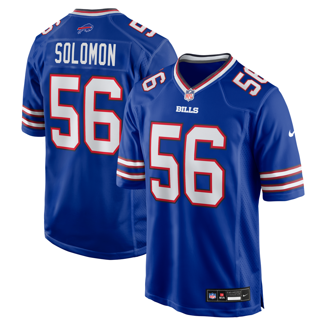 Buffalo Bills Javon Solomon Nike Game Jersey - Royal