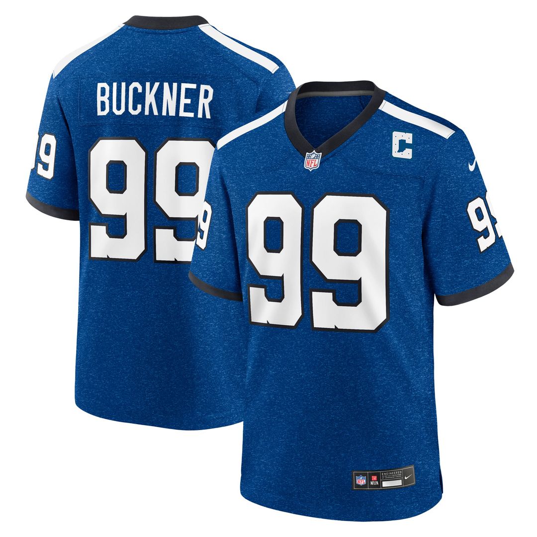 Indianapolis Colts DeForest Buckner Nike Game Jersey - Royal