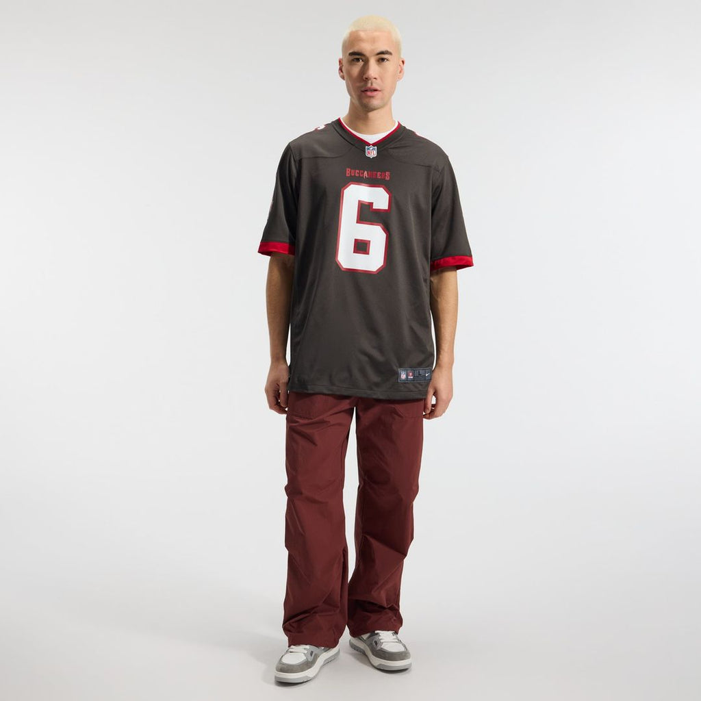 Tampa Bay Buccaneers Baker Mayfield Nike Alternate Game Player Jersey - Pewter