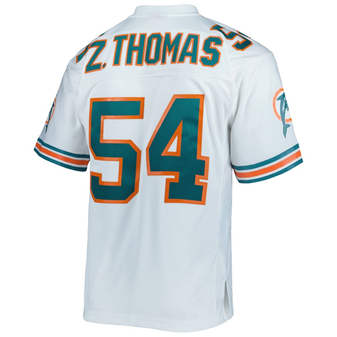 Miami Dolphins Zach Thomas Mitchell & Ness Legacy Replica Jersey - Aqua
