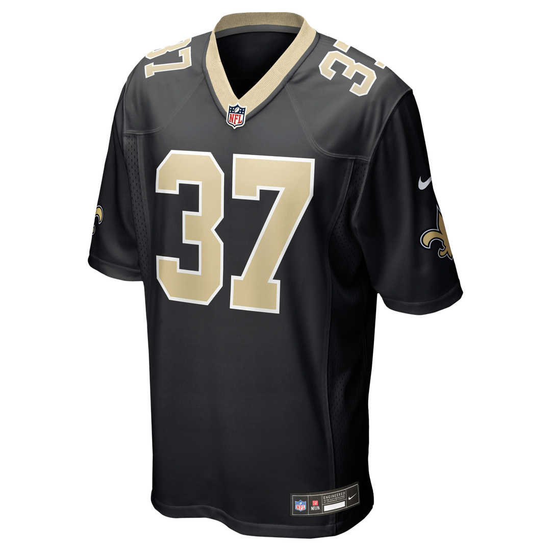 New Orleans Saints Steve Gleason Nike Game Retired Player Jersey - Black