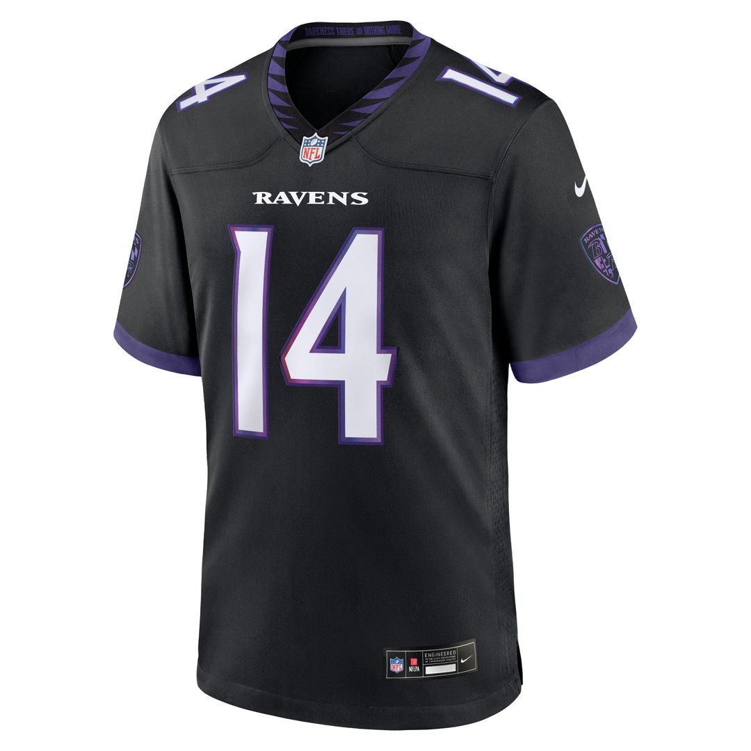 Baltimore Ravens Kyle Hamilton Nike Alternate Game Jersey - Black