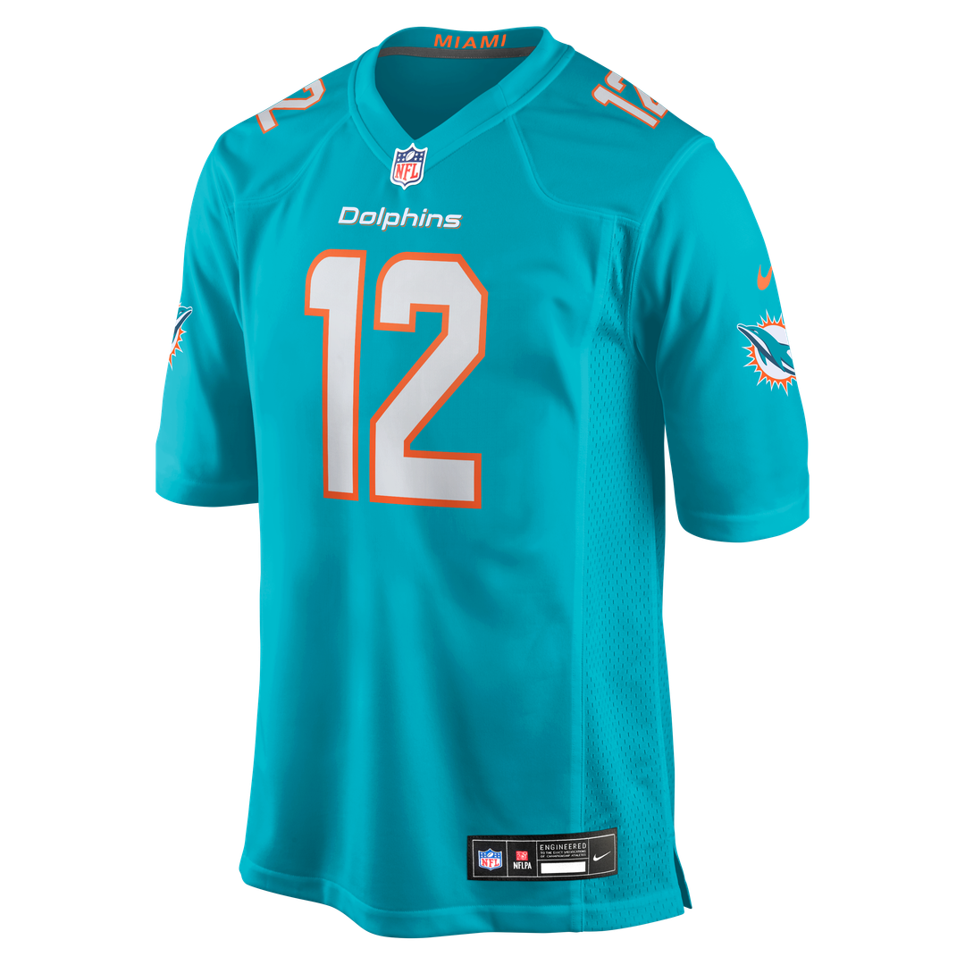 Miami Dolphins Bob Griese Nike Game Retired Player Jersey - Aqua