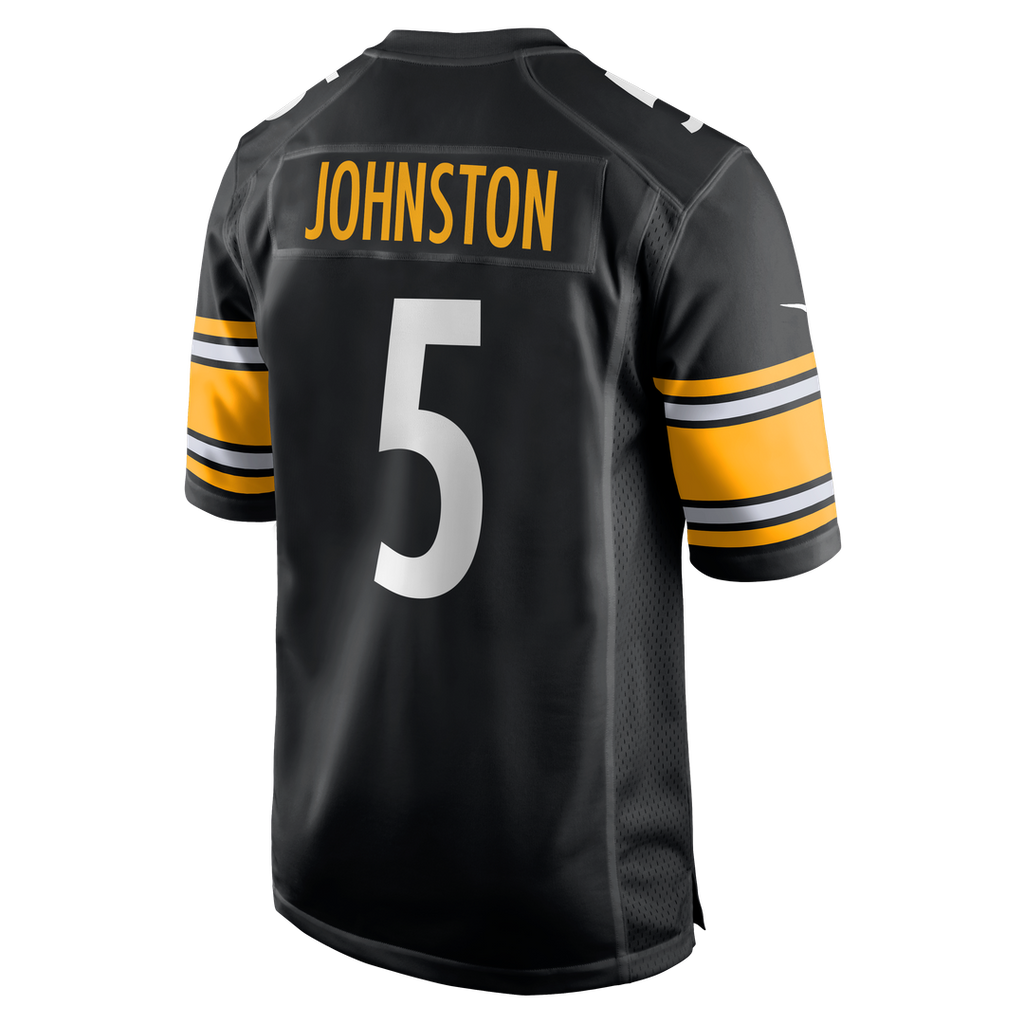Pittsburgh Steelers Cameron Johnston Nike Game Jersey - Black