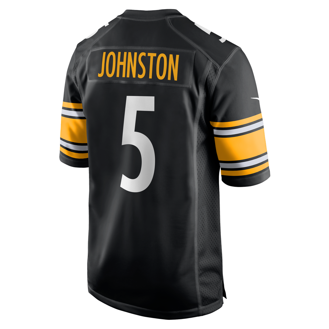 Pittsburgh Steelers Cameron Johnston Nike Game Jersey - Black