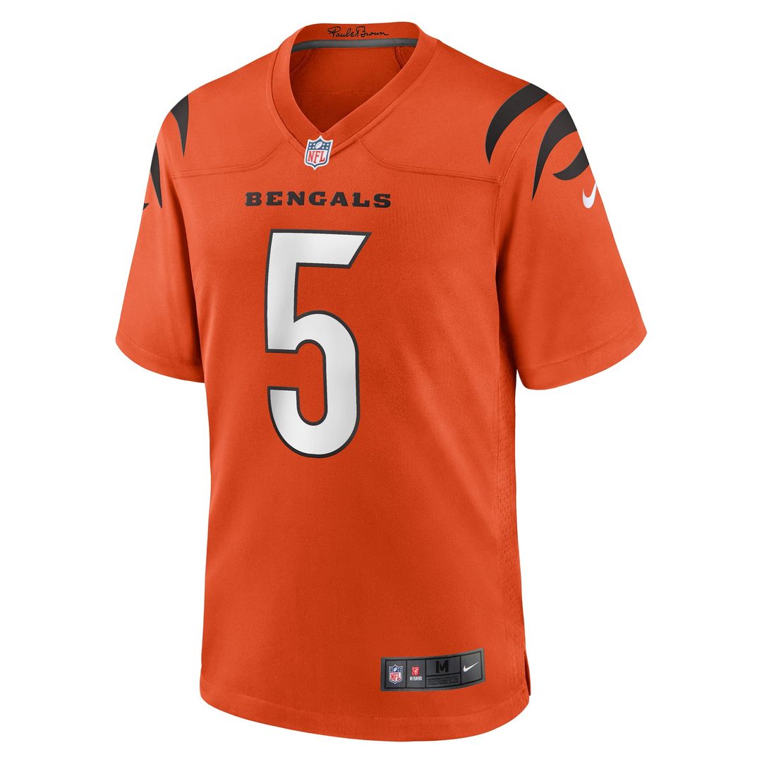 Cincinnati Bengals Tee Higgins Nike Game Player Jersey - Black