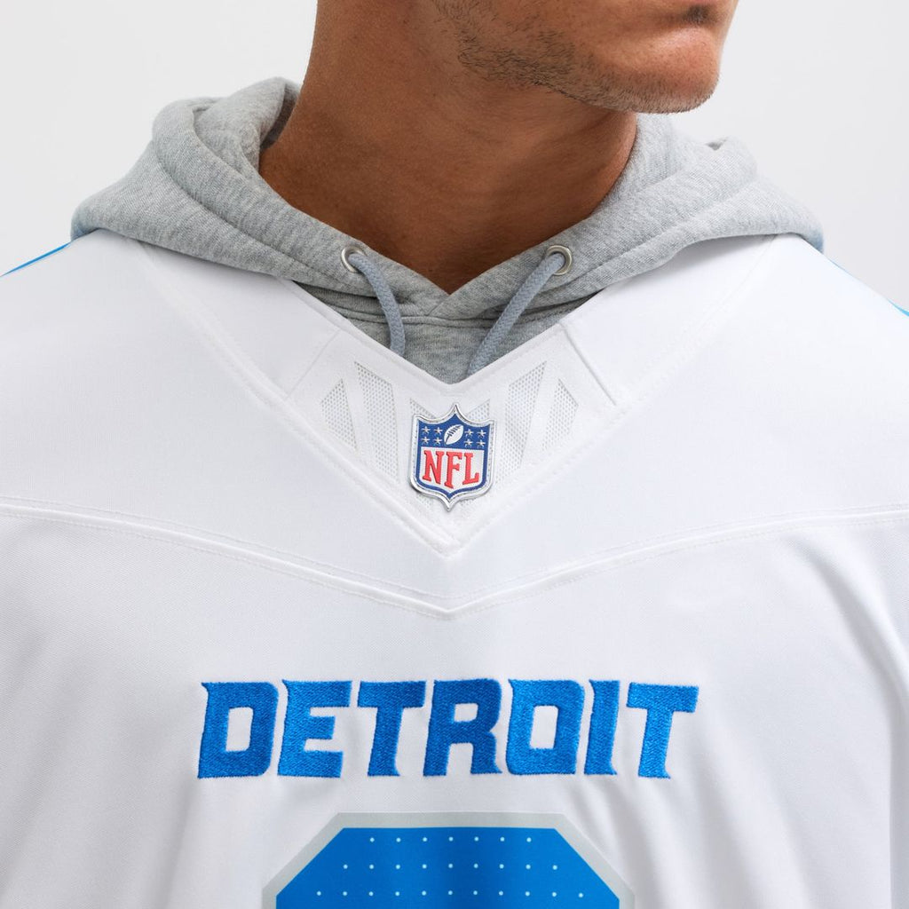 Detroit Lions Jahmyr Gibbs Nike Vapor F.U.S.E. Limited Jersey - White