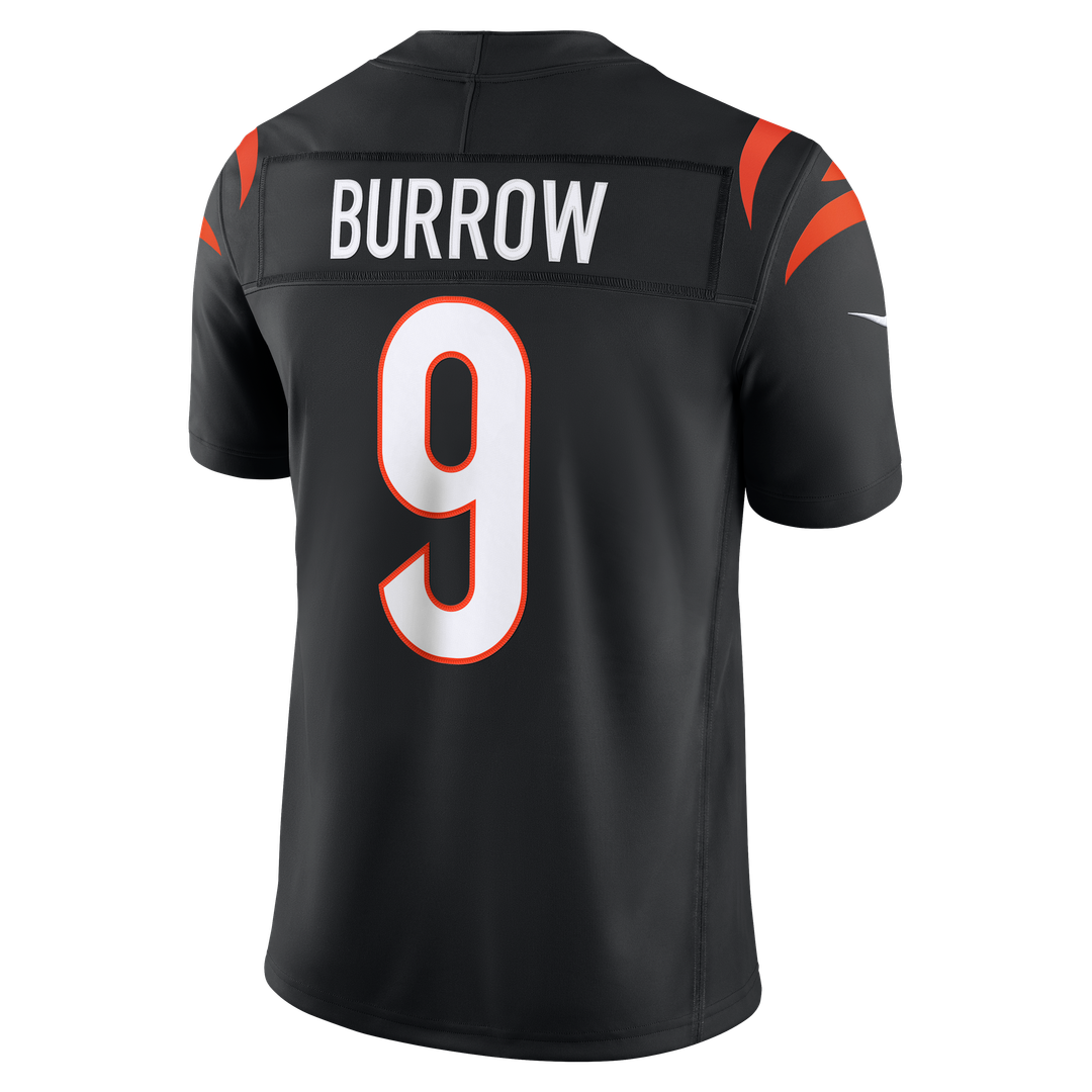Cincinnati Bengals Joe Burrow Nike Team Vapor F.U.S.E. Stitched Limited Jersey - Black