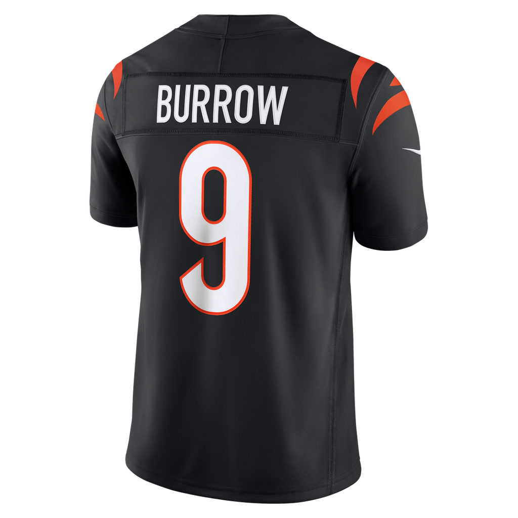 Cincinnati Bengals Joe Burrow Nike Alternate Vapor F.U.S.E. Stitched Limited Jersey - Orange