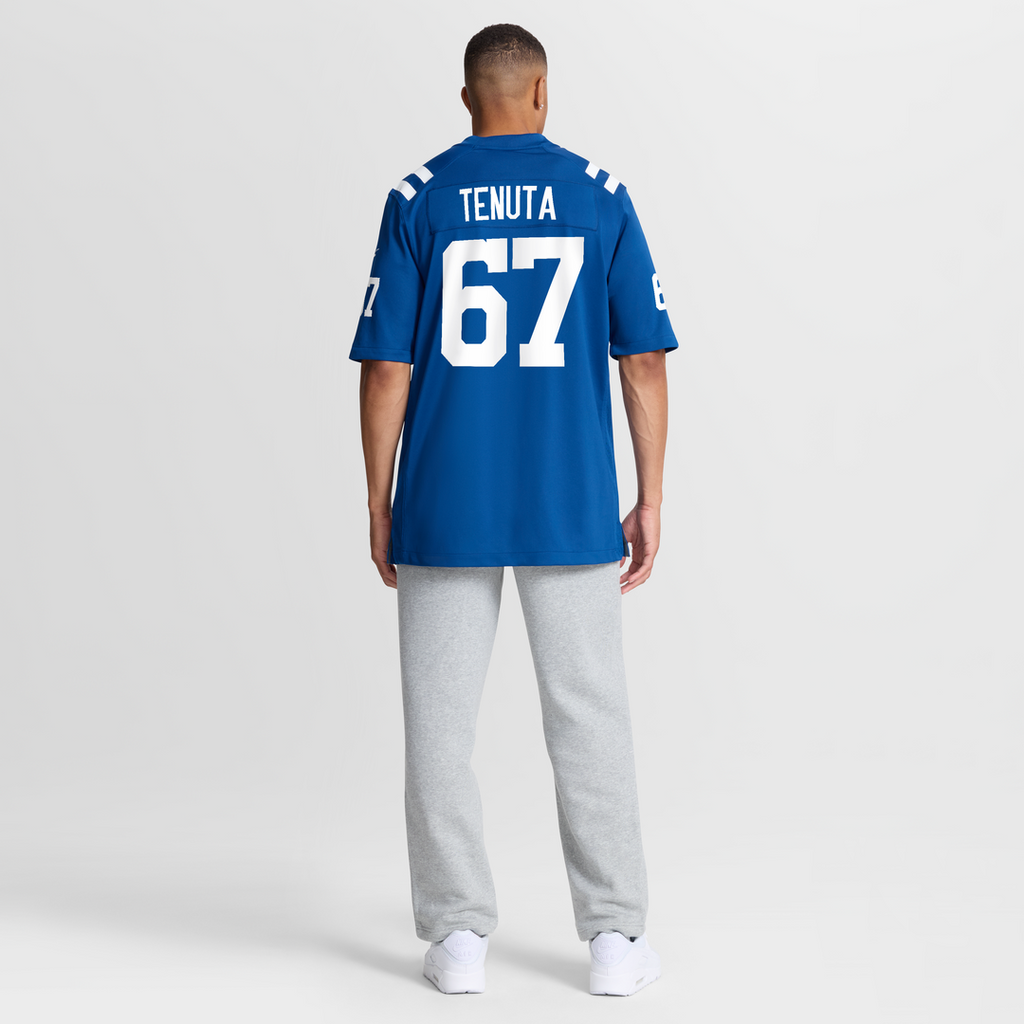 Indianapolis Colts Luke Tenuta Nike Team Game Jersey - Royal