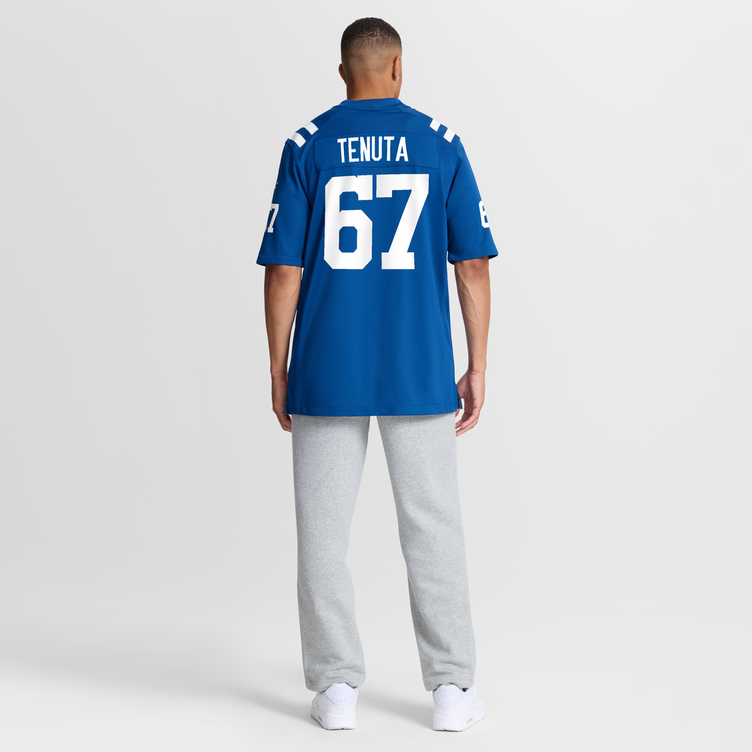 Indianapolis Colts Luke Tenuta Nike Team Game Jersey - Royal