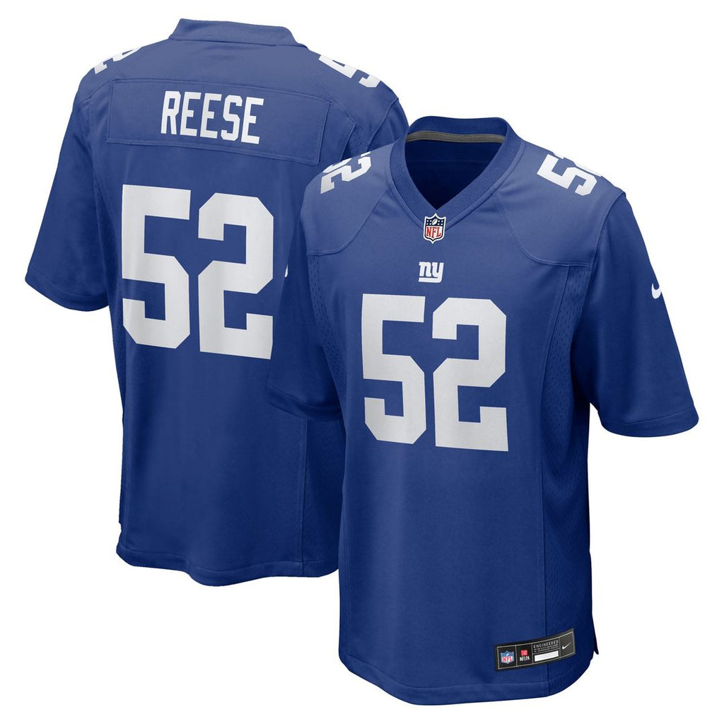 New York Giants Arvell Reese Nike Team Game Jersey - Royal