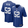 New York Giants Arvell Reese Nike Team Game Jersey - Royal