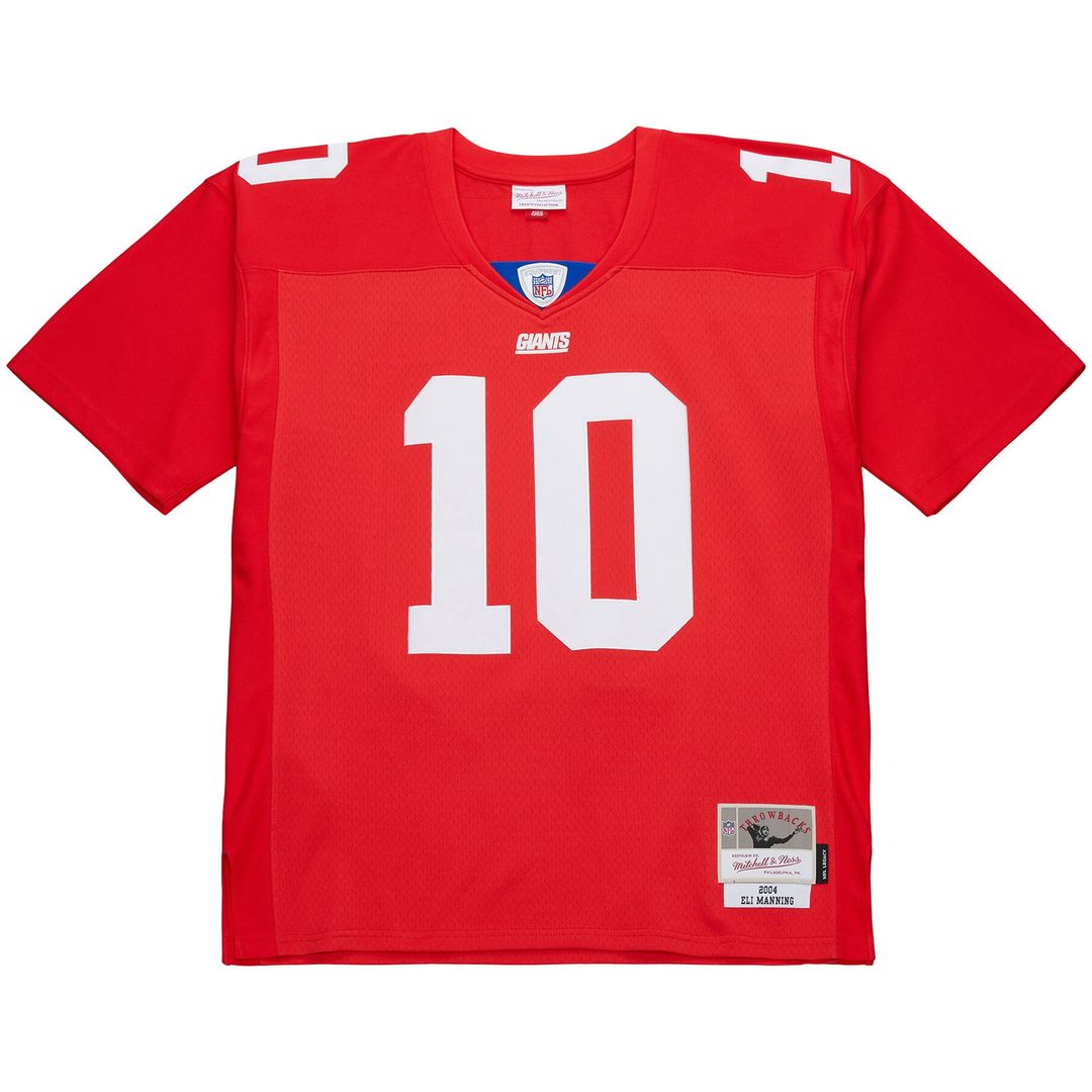 New York Giants Eli Manning Mitchell & Ness 2004 Legacy Replica Jersey - Red
