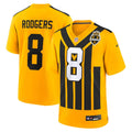 Pittsburgh Steelers Aaron Rodgers Nike Alternate 1933 Throwback Game Jersey - Gold