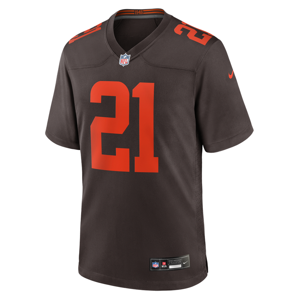 Cleveland Browns Denzel Ward Nike Alpha Dawg Game Jersey - Brown