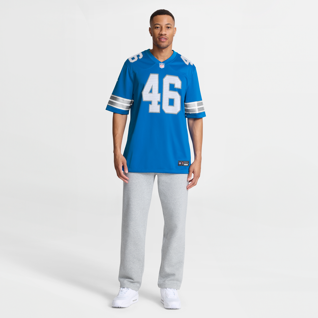 Detroit Lions Jack Campbell Nike Game Jersey - Blue