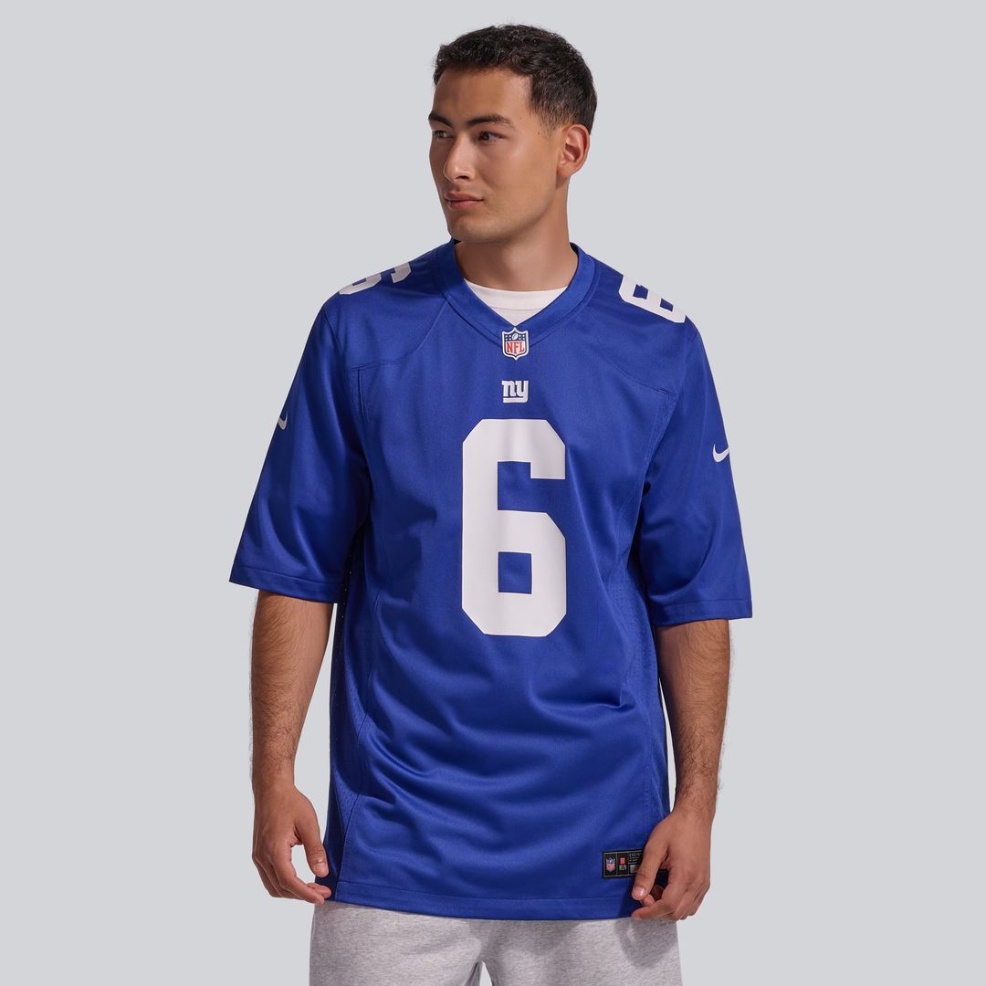 New York Giants Jaxson Dart Nike Team Game Jersey - Royal