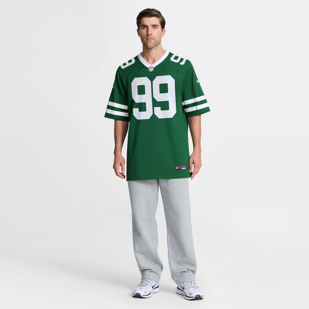 New York Jets Will McDonald IV Nike Team Game Jersey - Legacy Green