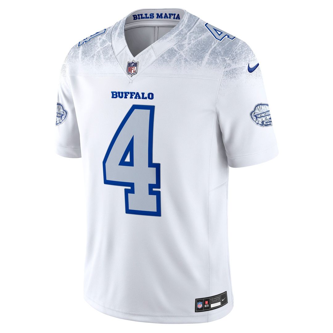 Buffalo Bills James Cook III Nike Rivalries Collection Stitched Limited Jersey - White