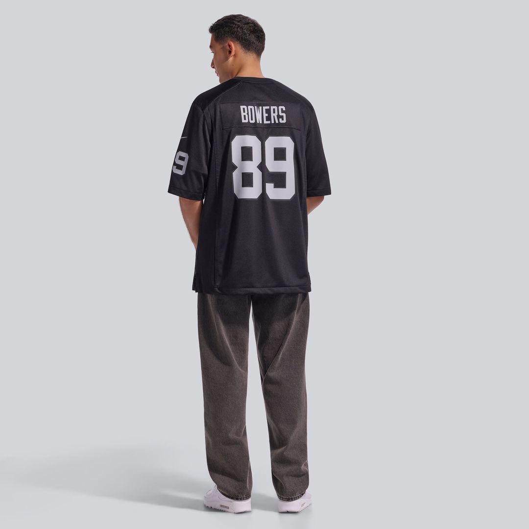 Las Vegas Raiders Brock Bowers Nike Player Game Jersey - Black