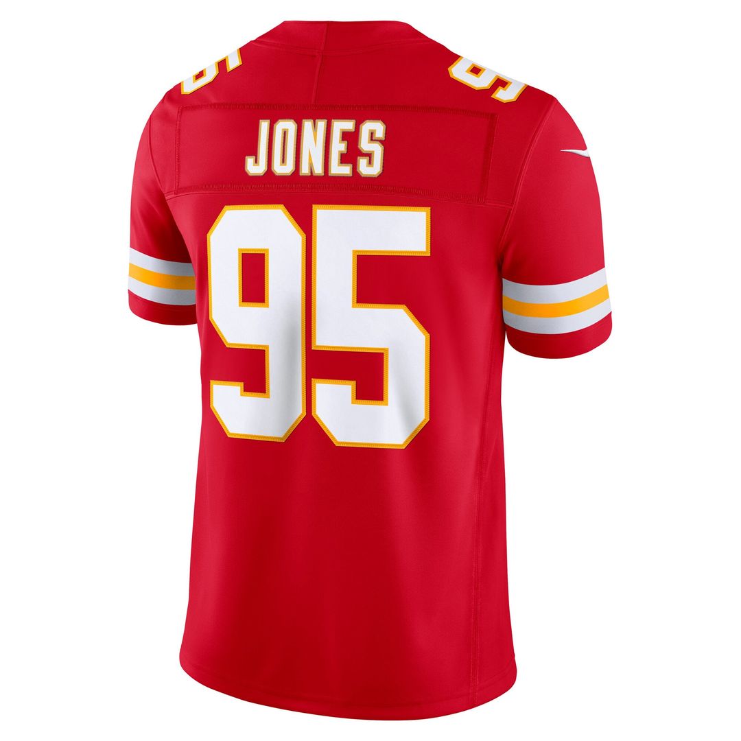 Kansas City Chiefs Chris Jones Nike Team Vapor F.U.S.E. Stitched Limited Jersey - Red