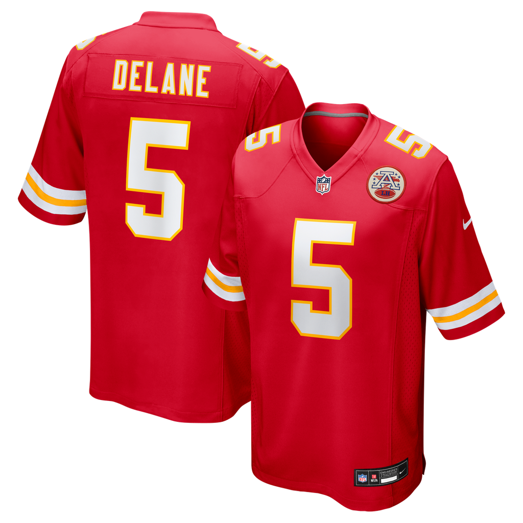 Kansas City Chiefs Mansoor Delane Nike Game Jersey - White