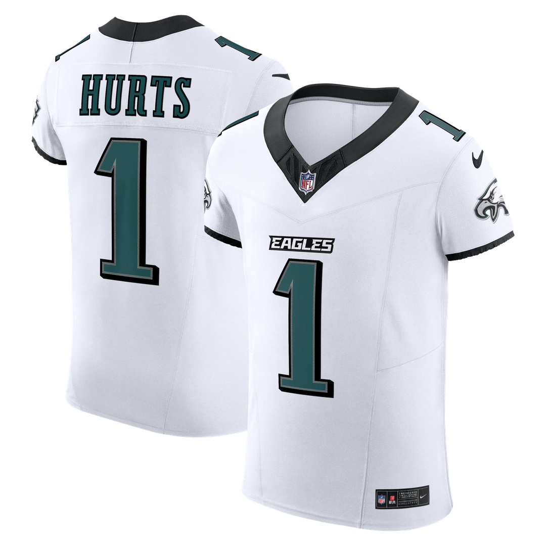 Philadelphia Eagles Jalen Hurts Nike Vapor F.U.S.E. Elite Jersey - White