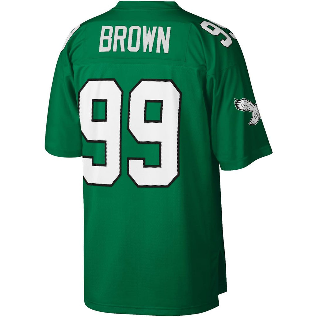 Philadelphia Eagles Jerome Brown Mitchell & Ness Legacy Replica Jersey - Kelly Green