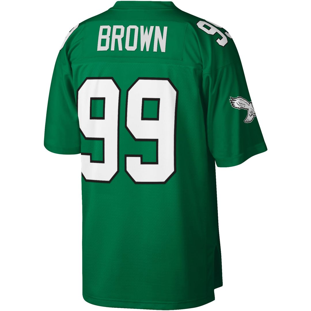 Philadelphia Eagles Jerome Brown Mitchell & Ness Legacy Replica Jersey - Kelly Green
