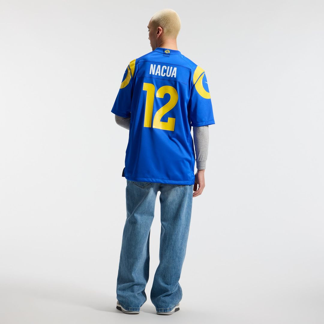 Los Angeles Rams Puka Nacua Nike Team Game Player Jersey - Royal