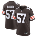 Cleveland Browns Isaiah McGuire Nike Team Game Jersey - Brown