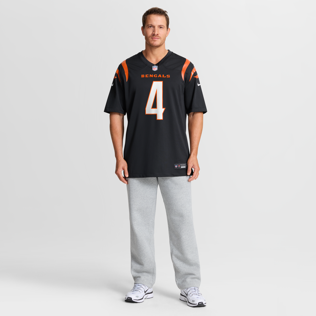 Cincinnati Bengals Sean Clifford Nike Team Game Jersey - Black