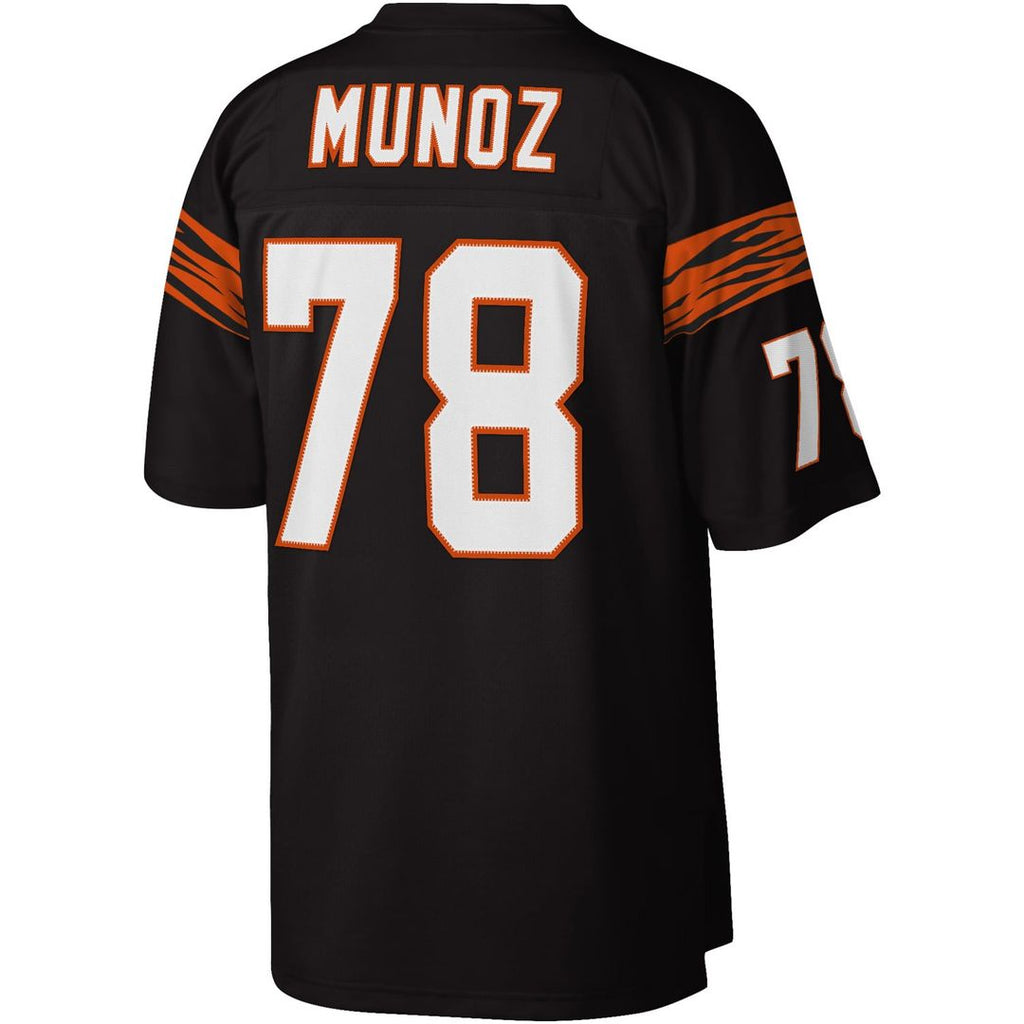 Cincinnati Bengals Anthony Muñoz Mitchell & Ness Legacy Replica Jersey - Black
