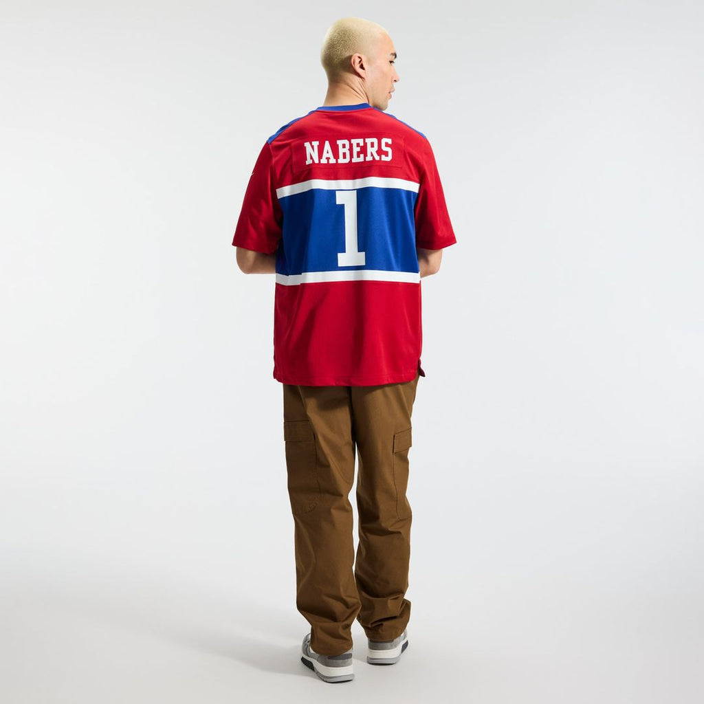 New York Giants Malik Nabers Nike Alternate Game Jersey - Century Red