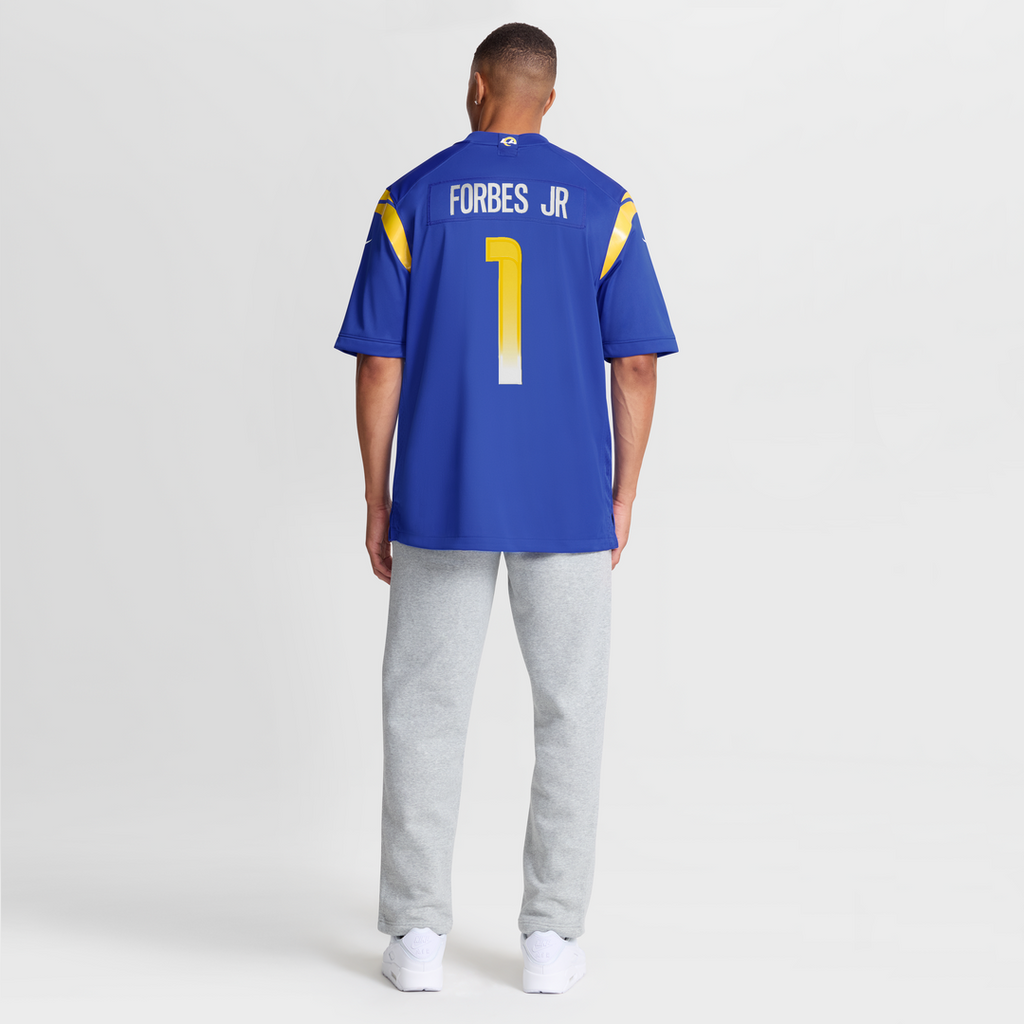 Los Angeles Rams Emmanuel Forbes Jr. Nike Team Game Jersey - Royal
