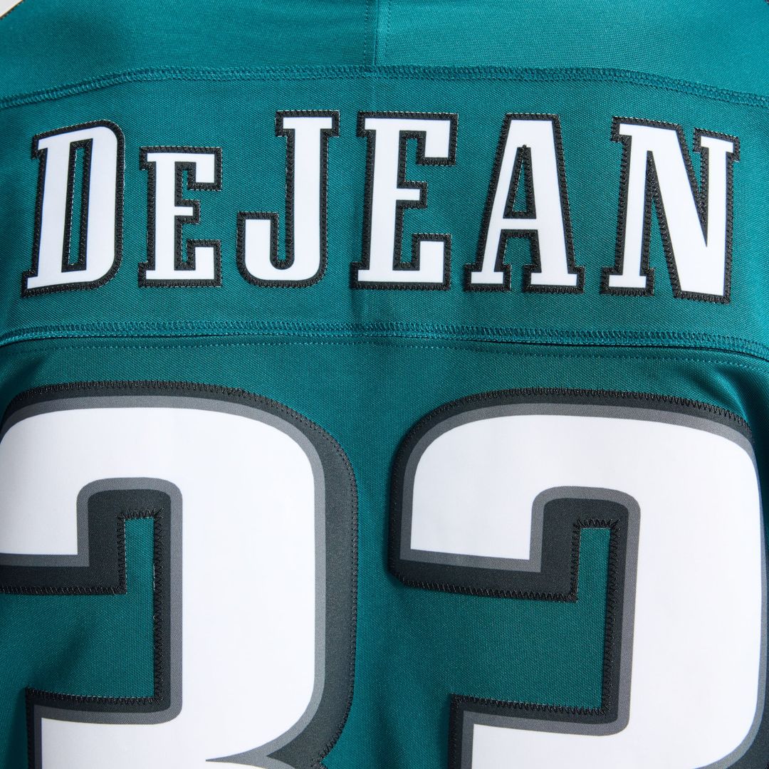 Philadelphia Eagles Cooper DeJean Nike Team Vapor F.U.S.E. Stitched Limited Jersey - Midnight Green