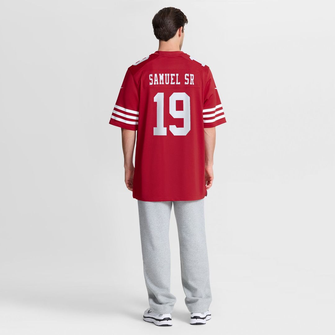 San Francisco 49ers Deebo Samuel Sr Nike Team Game Jersey - Scarlet