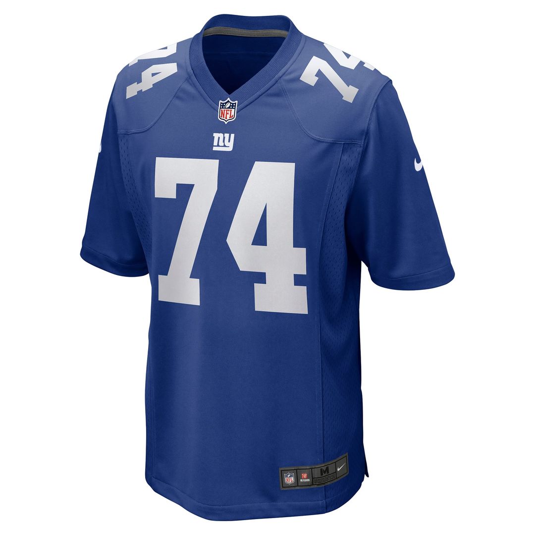 New York Giants Greg Van Roten Nike Team Game Jersey - Royal