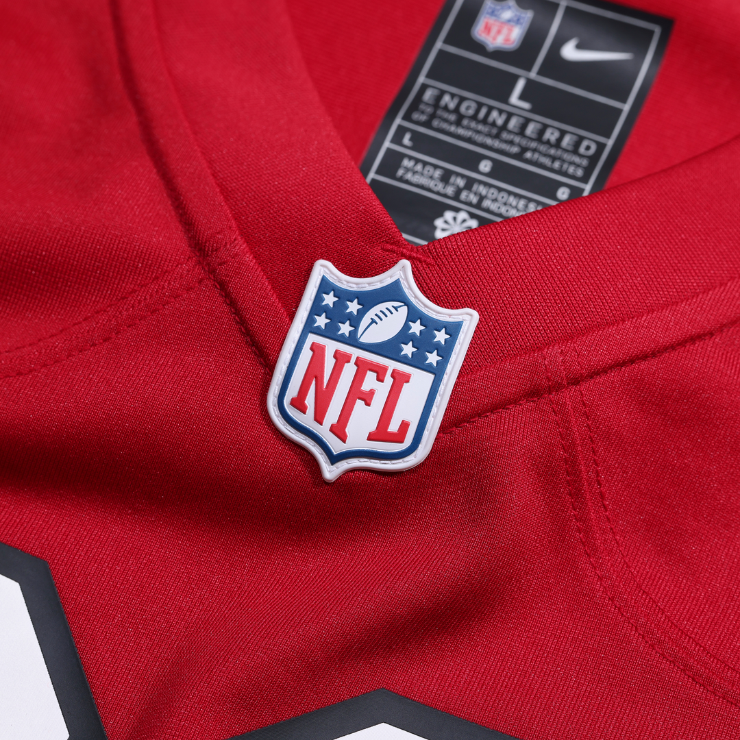San Francisco 49ers Nike 80th Anniversary Alternate Custom Game Jersey - Scarlet