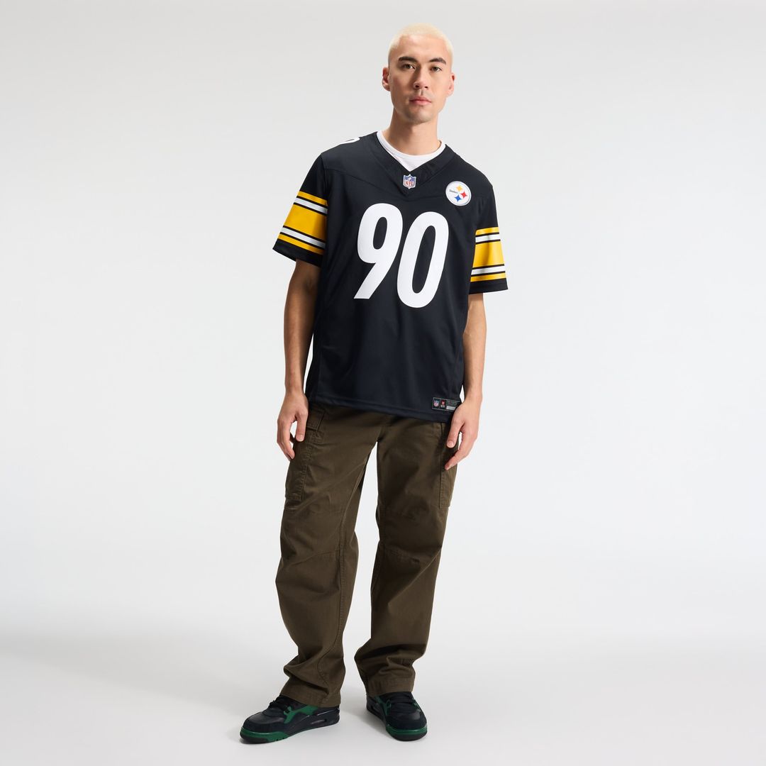 Pittsburgh Steelers T.J. Watt Nike Alternate Vapor F.U.S.E. Stitched Limited Jersey - Gold