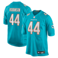 Miami Dolphins Chop Robinson Nike Game Jersey - Aqua