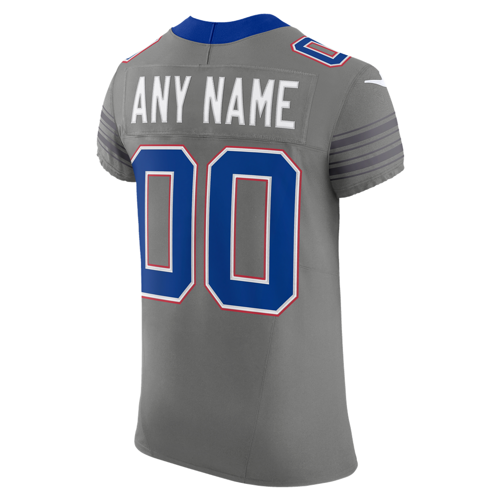 Buffalo Bills Nike Nickel City Vapor F.U.S.E. Custom Elite Jersey - Gray