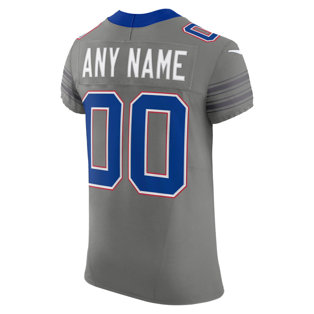 Buffalo Bills Nike Nickel City Vapor F.U.S.E. Custom Elite Jersey - Gray