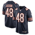 Chicago Bears D'Marco Jackson Nike Team Game Jersey - Navy