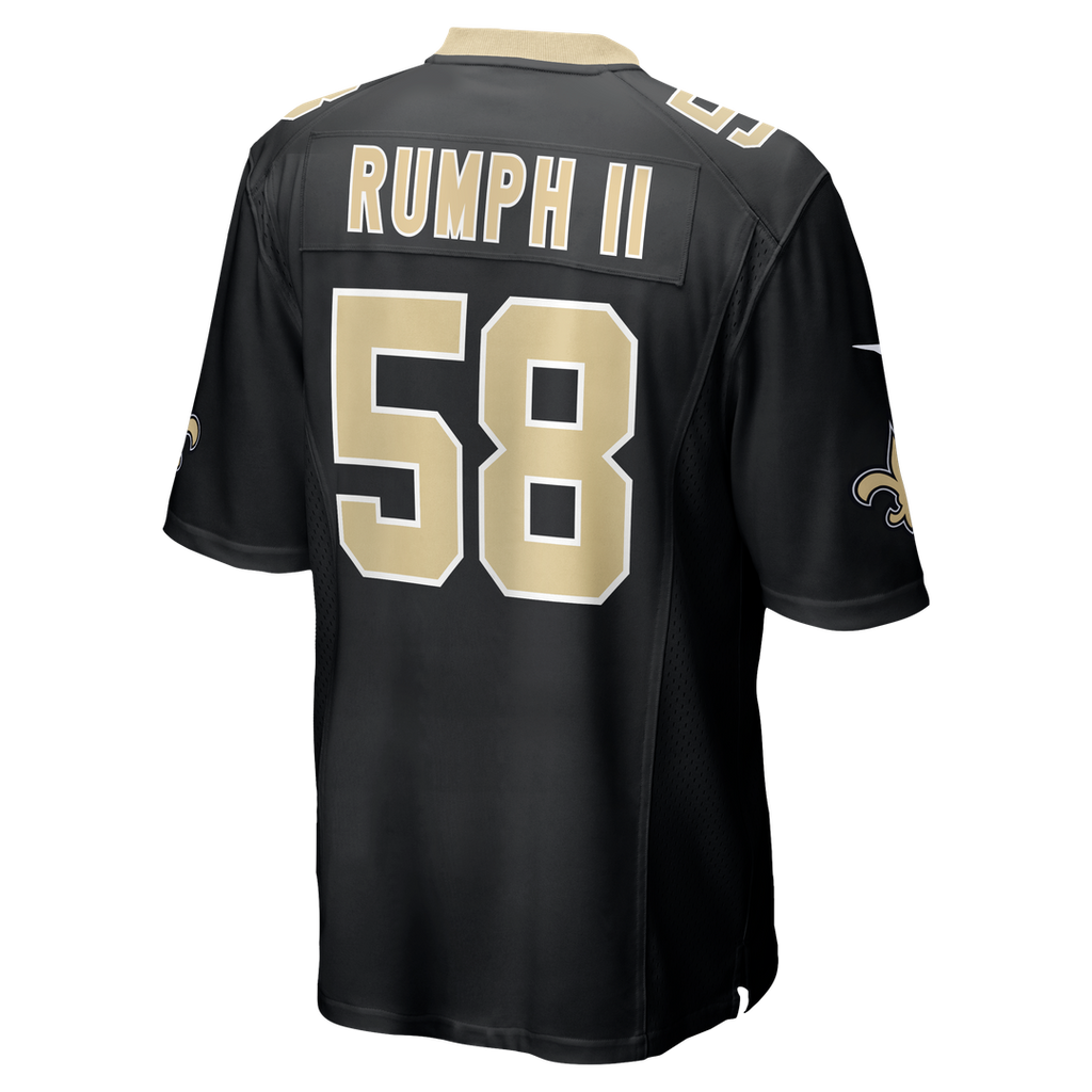 New Orleans Saints Chris Rumph II Nike Team Game Jersey - Black