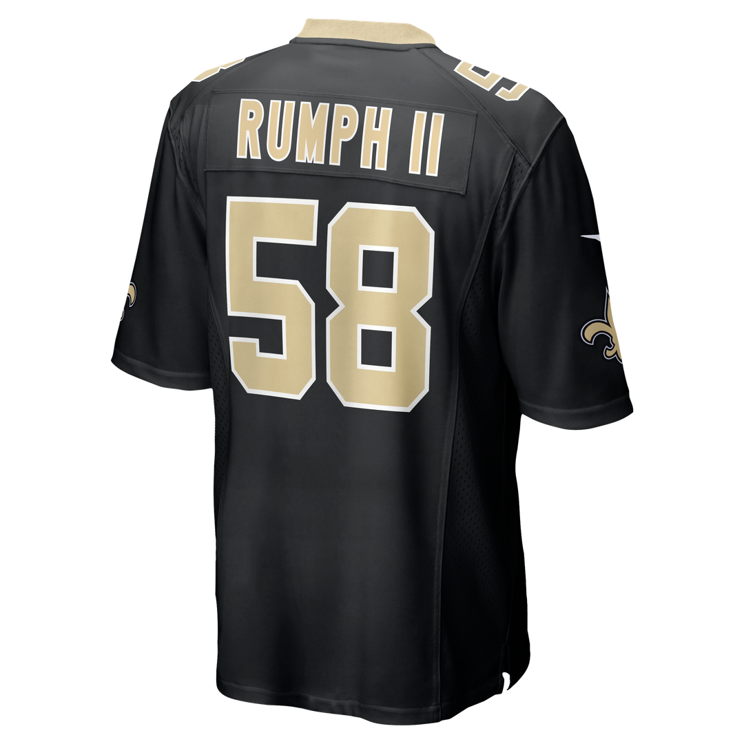 New Orleans Saints Chris Rumph II Nike Team Game Jersey - Black